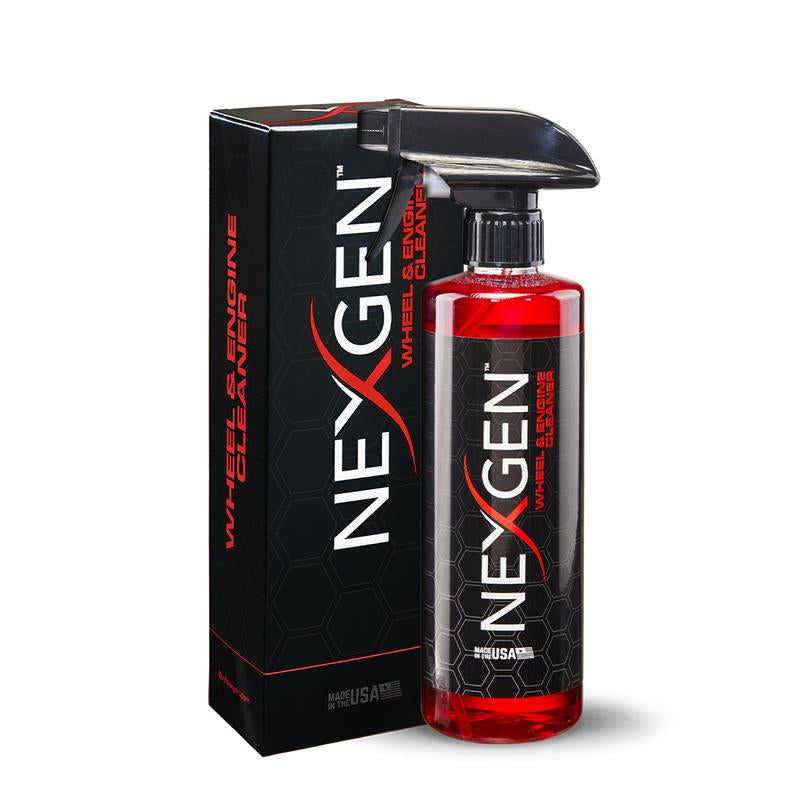 Nexgen Wheel and Engine Cleaner | Removes Brake Dust, Grease, & Road Grime | On-The-Go Car Detailing - Car Cleaning Supplies
